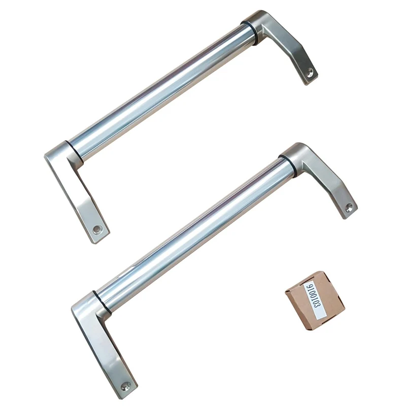 Bertazzoni Kit de poignées pour réfrigérateur à portes françaises de 24 po MASHK24BM