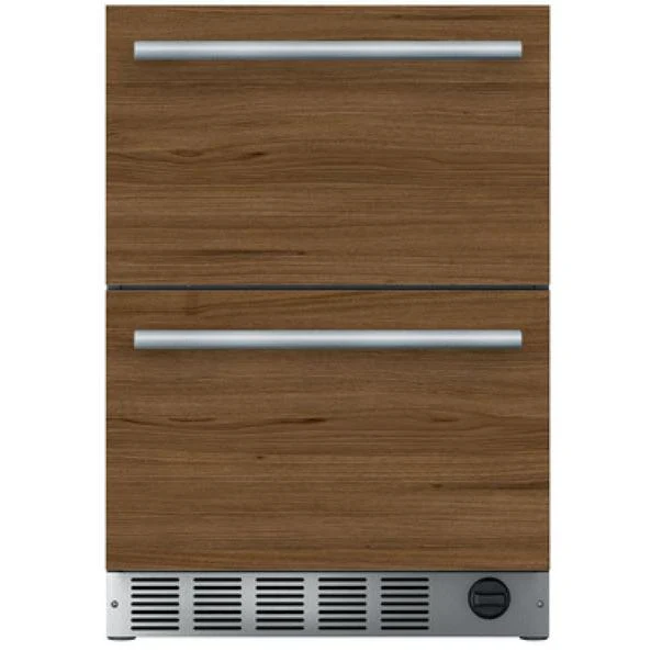 Thermador Réfrigérateur/congélateur tiroir double intégré de 24 po., 4.2 pi.cu. T24UR905DP