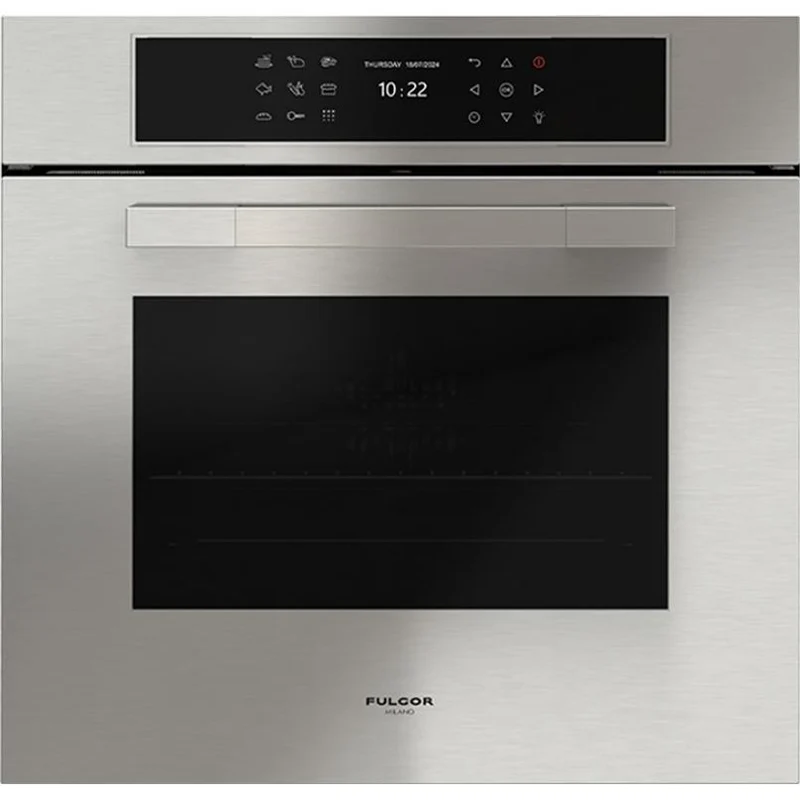 Fulgor Milano Four mural simple encastré de 24 pouces, 2,36 pi. cu. avec technologie convection véritable F7MSP24S1