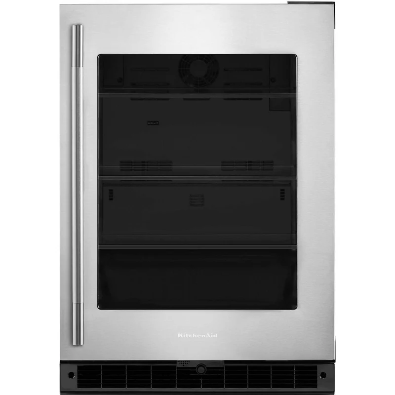 KitchenAid Réfrigérateur sous-comptoir de 24 pouces, 5,2 pi. cu. KURR324SSB