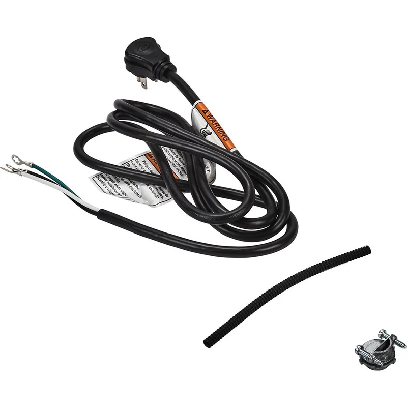 Whirlpool Trousse de cordon d’alimentation pour lave-vaisselle, angle droit W11365014