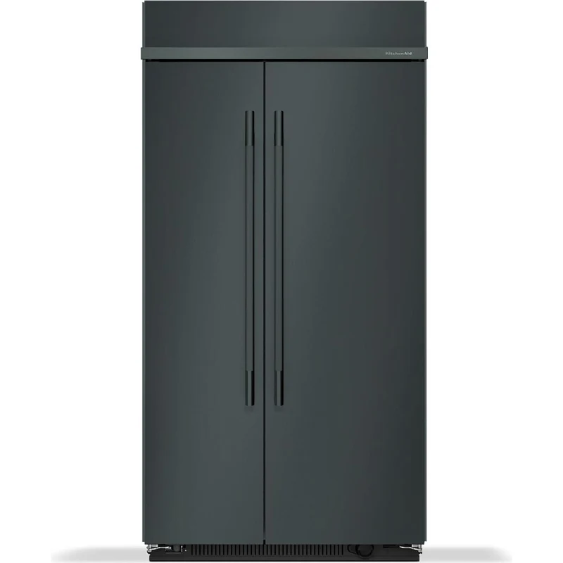 KitchenAid Réfrigérateur côte à côte intégré de 42 pouces, 25,5 pi. cu. avec intérieur platine