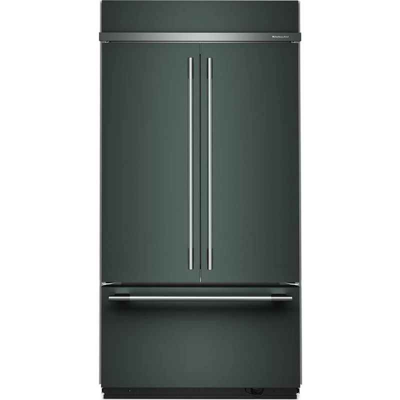 KitchenAid Réfrigérateur 3 portes avec porte à deux battants intégré de 42 pouces, 24,2 pi. cu.