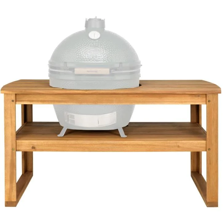 Big Green Egg Table en Bois Acacia pour Oeuf XL 118264