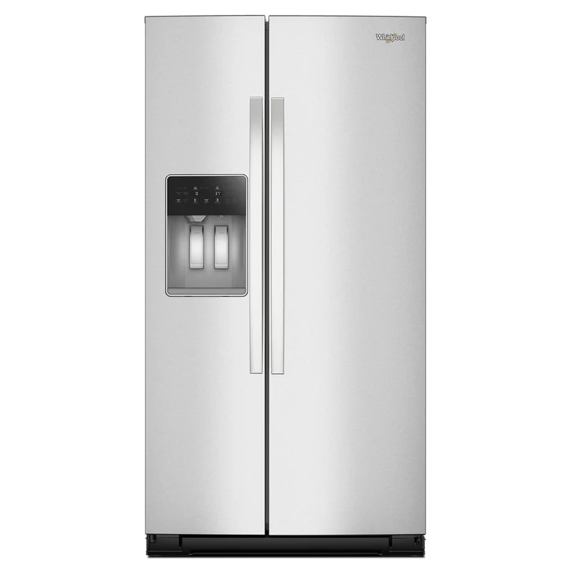 Whirlpool Réfrigérateur côte à côte de 36 pouces, 20,85 pi. cu., avec distributeur d'eau et de glace WRSC6536RZ